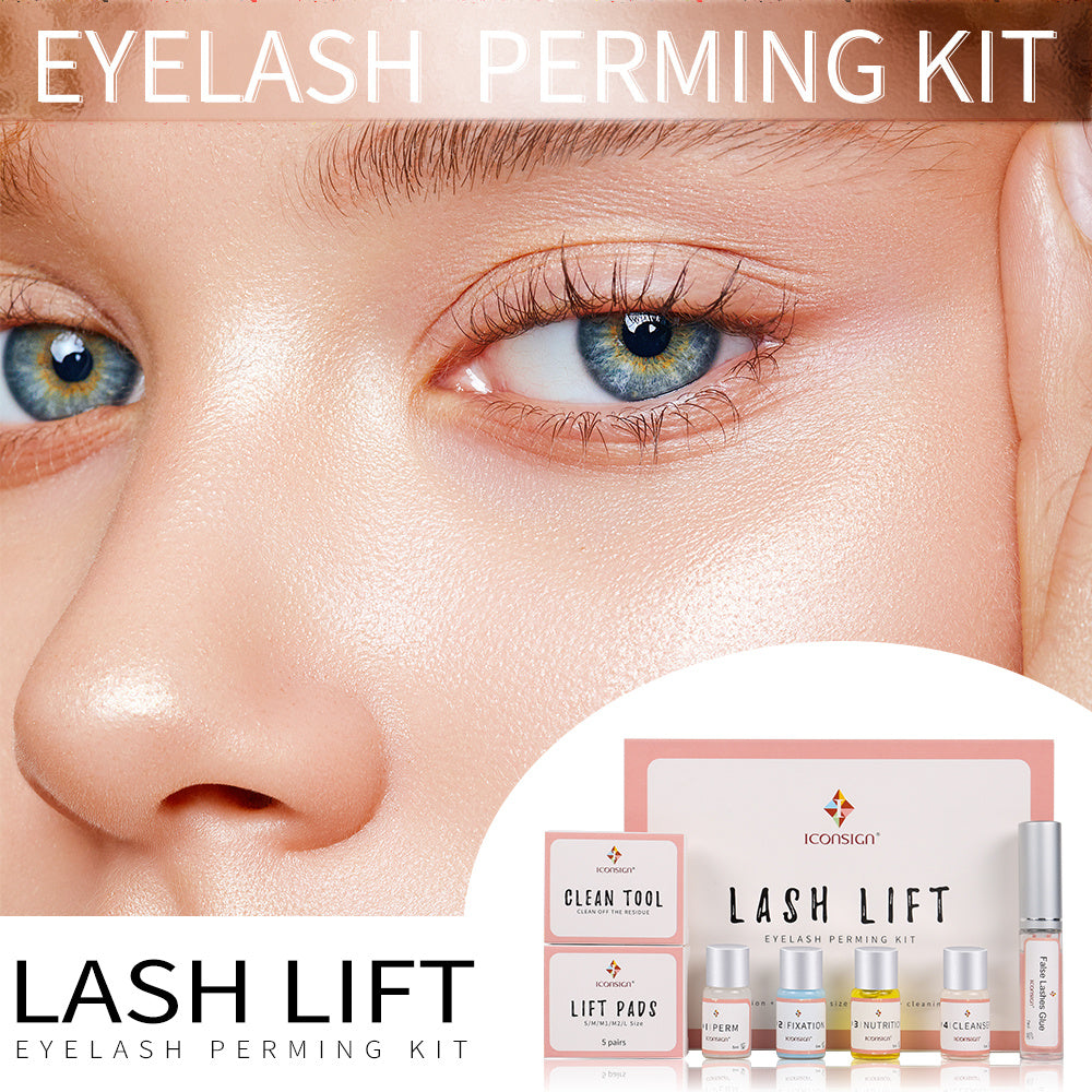 ICONSIGN Lash Lift Kit – Eyelash Lifting & Perming Kit for Long-Lasting Curl – Professional Eye Makeup Tools – Noor Mart