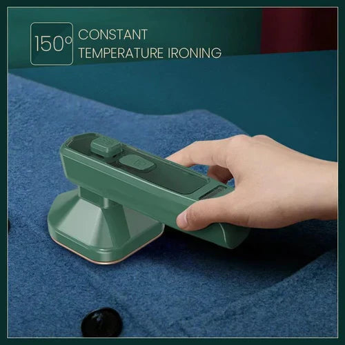 Handheld Portable Steam Iron – Compact Garment Steamer for Home & Travel - مكواة بخار محمولة باليد