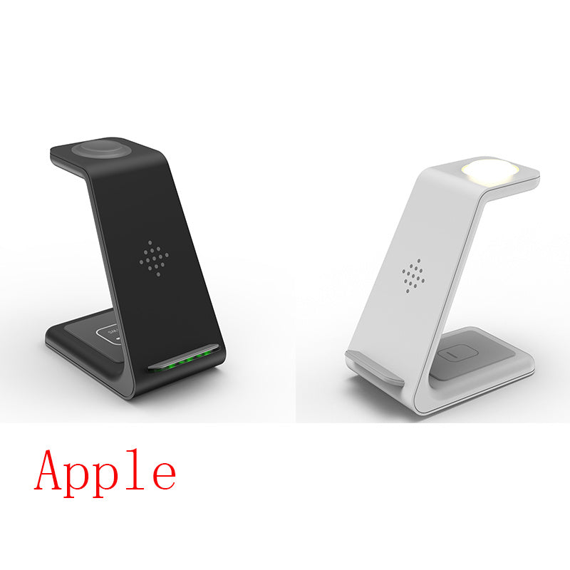 3 in 1 Fast Charging Station | Wireless Charger Stand & Quick Charge Dock – Noor Mart