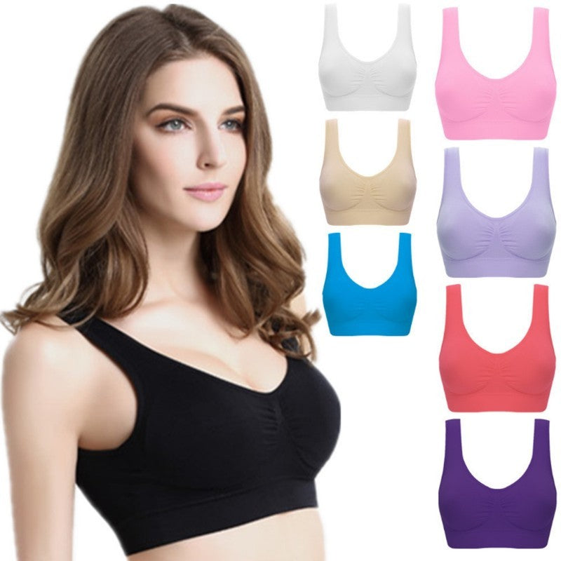 Women’s Yoga Tank Top Sports Bra – Workout Fitness Running Crop Top Activewear – Noor Mart