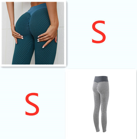 Women’s Plaid Leggings – Seamless High Waist Yoga Pants, Breathable Fitness Gym Leggings – Noor Mart