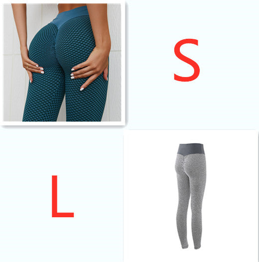 Women’s Plaid Leggings – Seamless High Waist Yoga Pants, Breathable Fitness Gym Leggings – Noor Mart