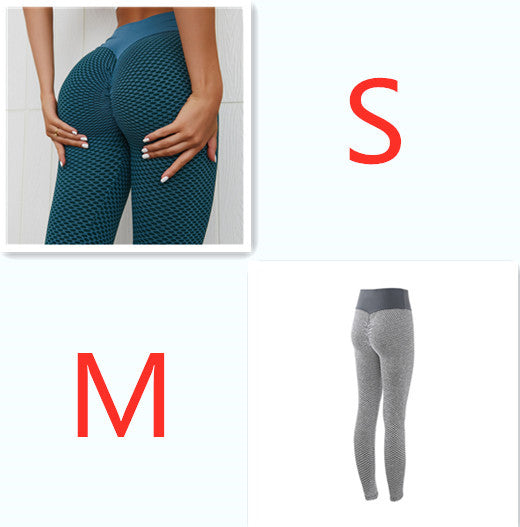 Women’s Plaid Leggings – Seamless High Waist Yoga Pants, Breathable Fitness Gym Leggings – Noor Mart
