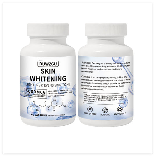 Glutathione Whitening Capsules – Skin Brightening Antioxidant Supplement – Noor Mart