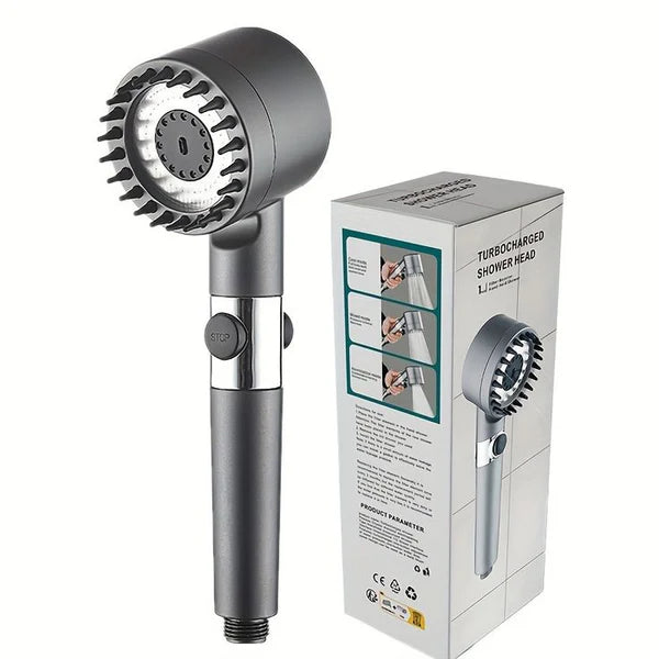 Turbo Shower Head – High Pressure & Water-Saving Shower Head