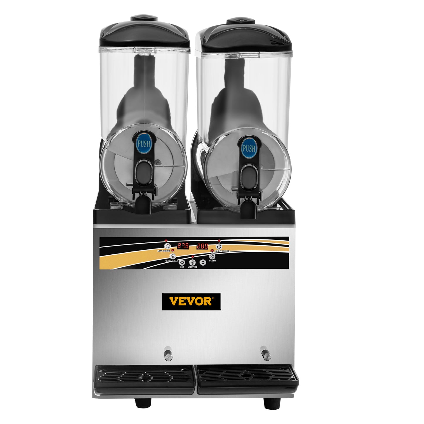 VEVOR Margarita Machine 15L x2 Tank – Commercial Slushy & Smoothie Drink Maker for Bars, Restaurants, Cafes, Supermarkets & Home – Noor Mart