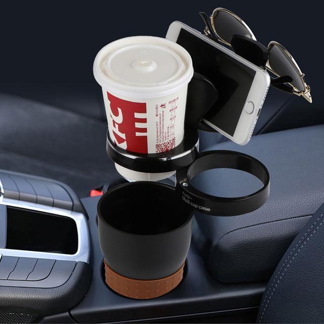 Universal Car Cup Holder – Door Mount ABS Rubber Drink Bottle & Can Stand for Car & Truck – Noor Mart