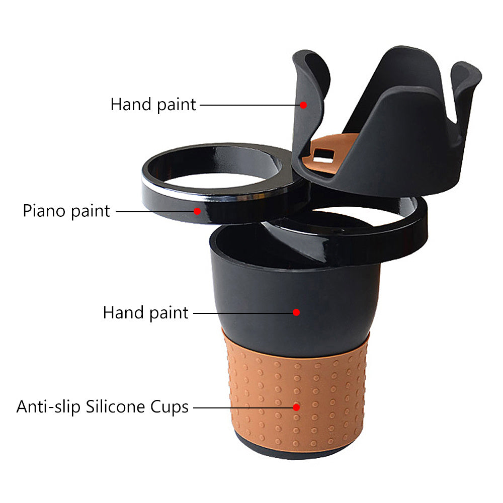 Universal Car Cup Holder – Door Mount ABS Rubber Drink Bottle & Can Stand for Car & Truck – Noor Mart