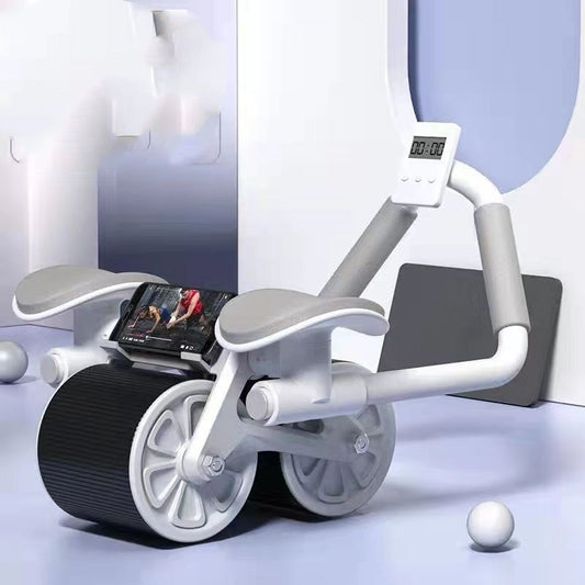 Abdominal Wheel with Automatic Rebound & Elbow Support | AB Roller Fitness Equipment for Men & Women – Noor Mart