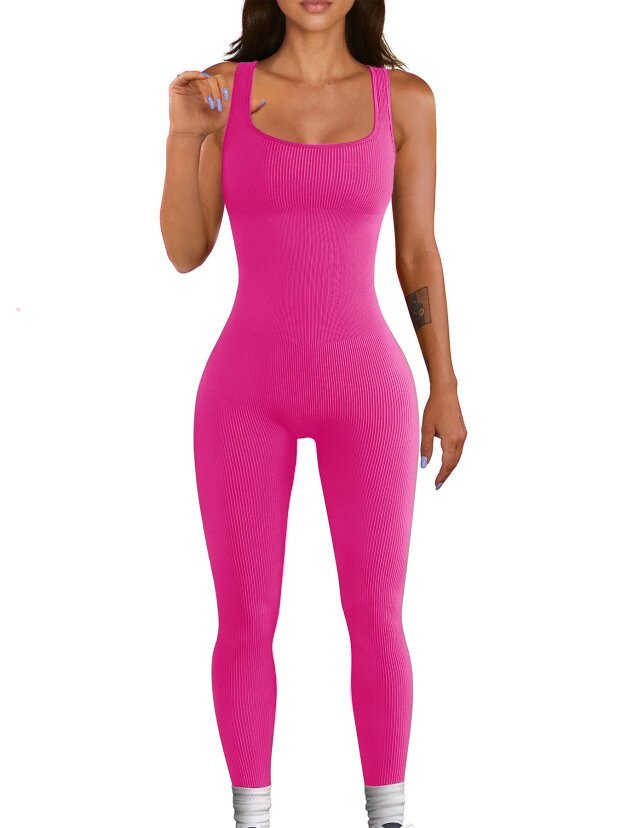 Women’s Suspender Tank Top Tights – Casual Fashion Sleeveless Slim Fit Activewear – Noor Mart