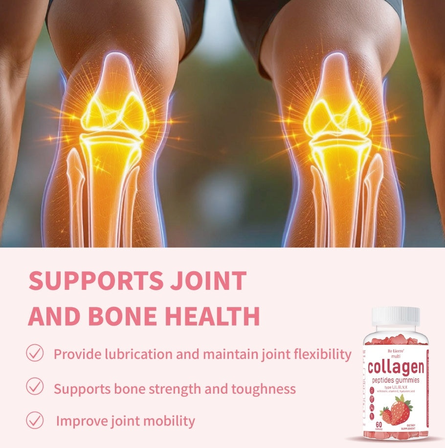 Collagen Peptide Gummies – Skin, Hair & Joint Support | Beauty Supplement – Noor Mart