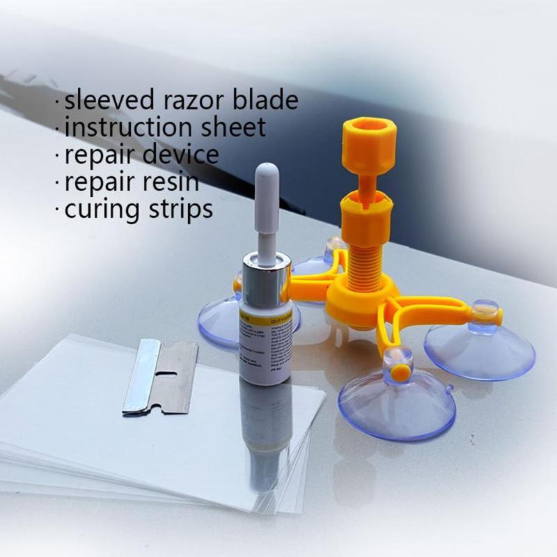 Car Window Glass Repair Kit | Scratch & Crack Restore Polishing Tool – Noor Mart