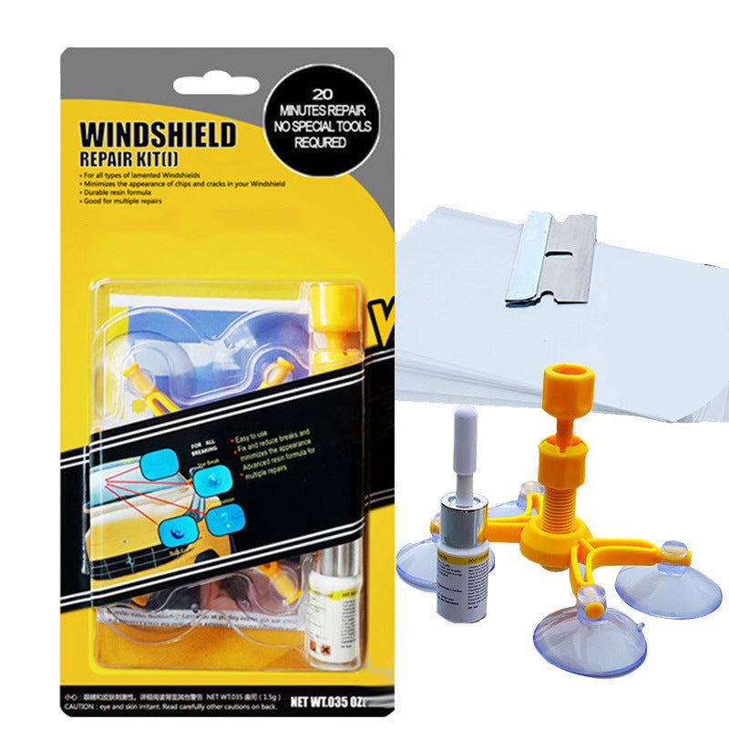 Car Window Glass Repair Kit | Scratch & Crack Restore Polishing Tool – Noor Mart