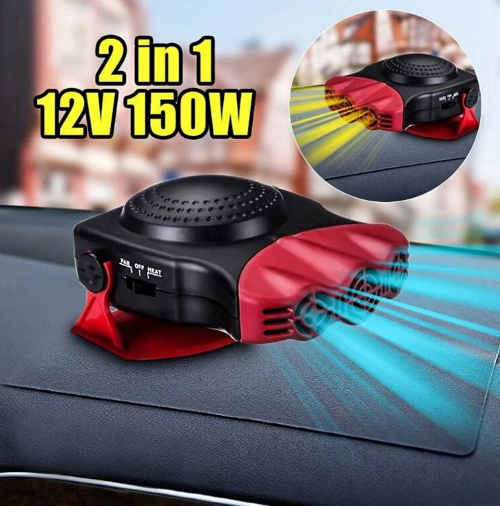 Car Mounted Cooling & Heating Fan | Dual-Use 12V Portable Car Heater – Noor Mart