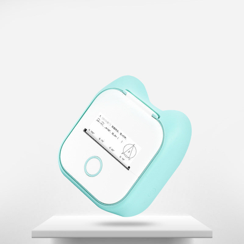 Portable Mini Thermal Label Printer Home Photo Printer Student Wrong Question Printer Bluetooth-compatible Mini Label Printer Price Tag – Noor Mart