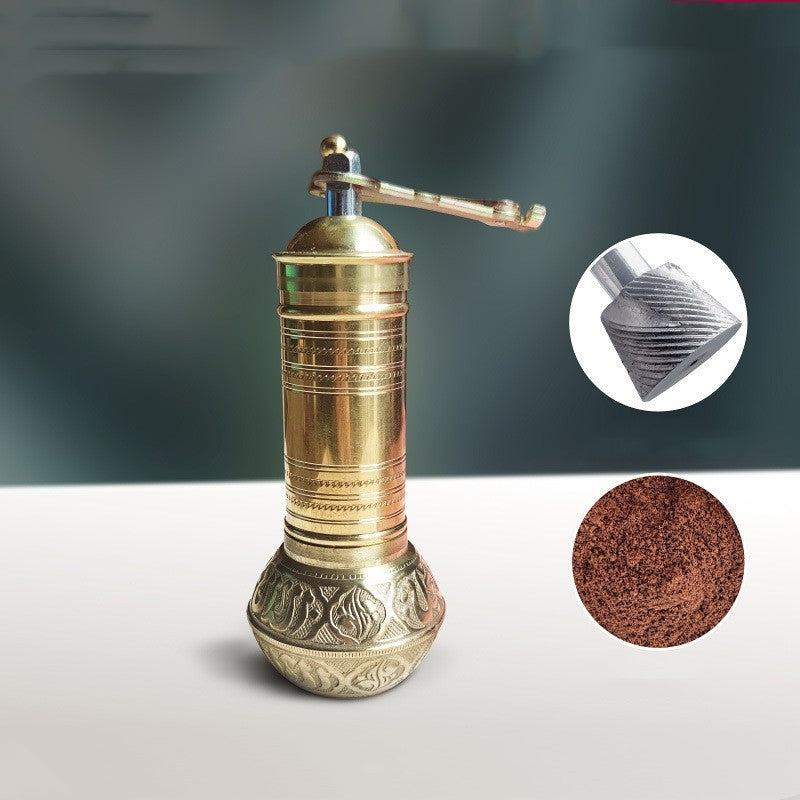 Home Retro Hand-Cranked Small Grinder | Manual Grinder for Coffee Beans & Kitchen Use – Noor Mart