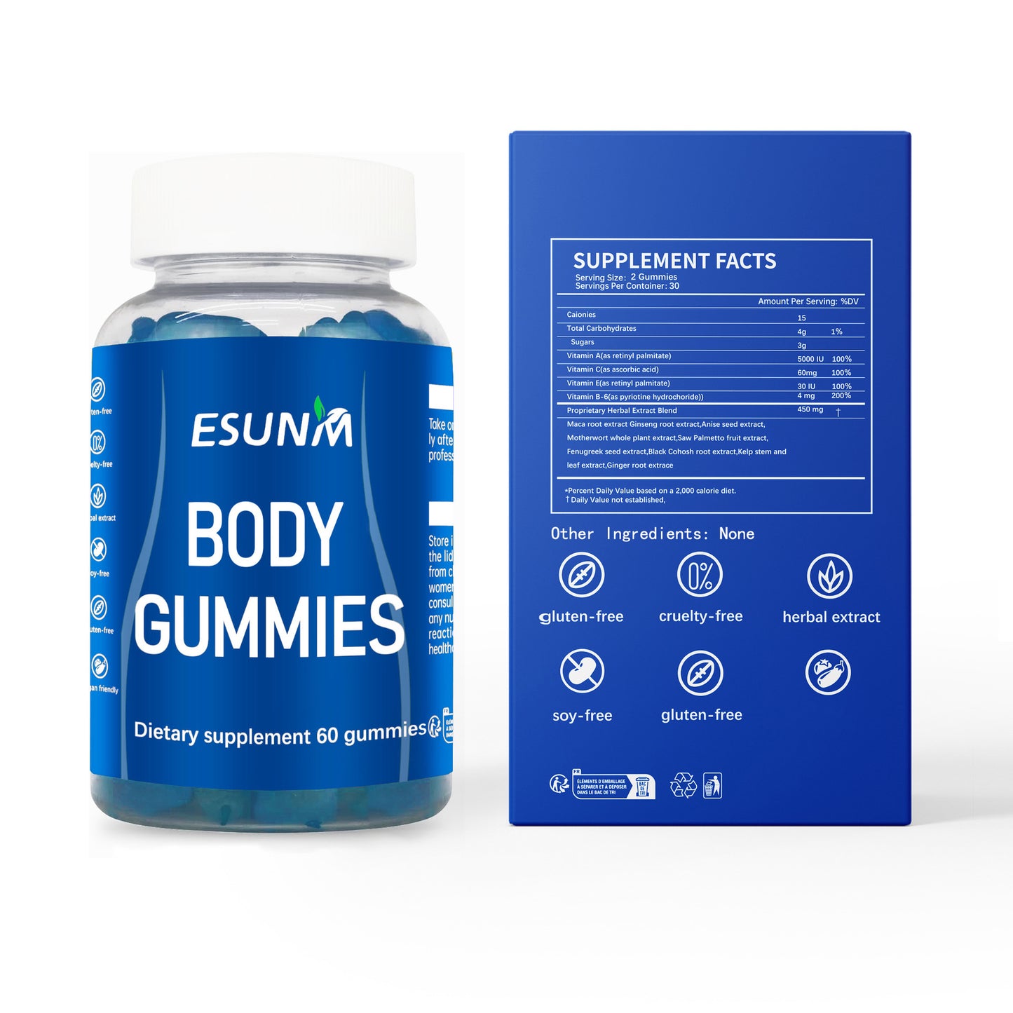 Soft Candy Supplement – 60 Chewable Tablets – Convenient Daily Wellness Gummies – Noor Mart