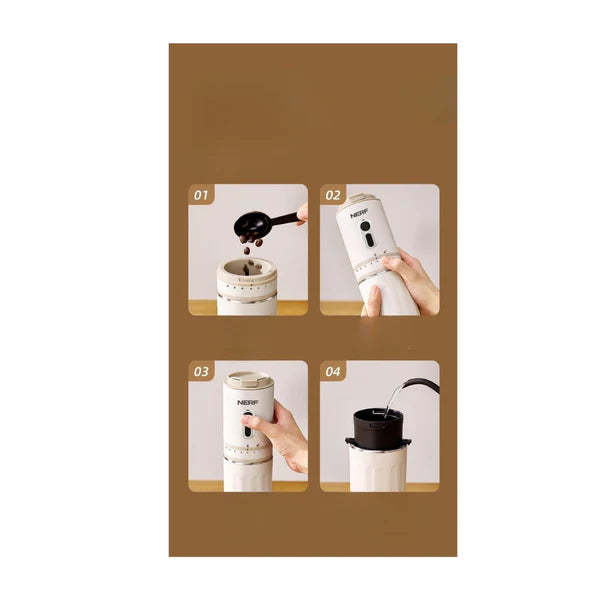 4 in 1 Coffee Machine – Espresso, Cappuccino, Latte & More - آلة القهوة,