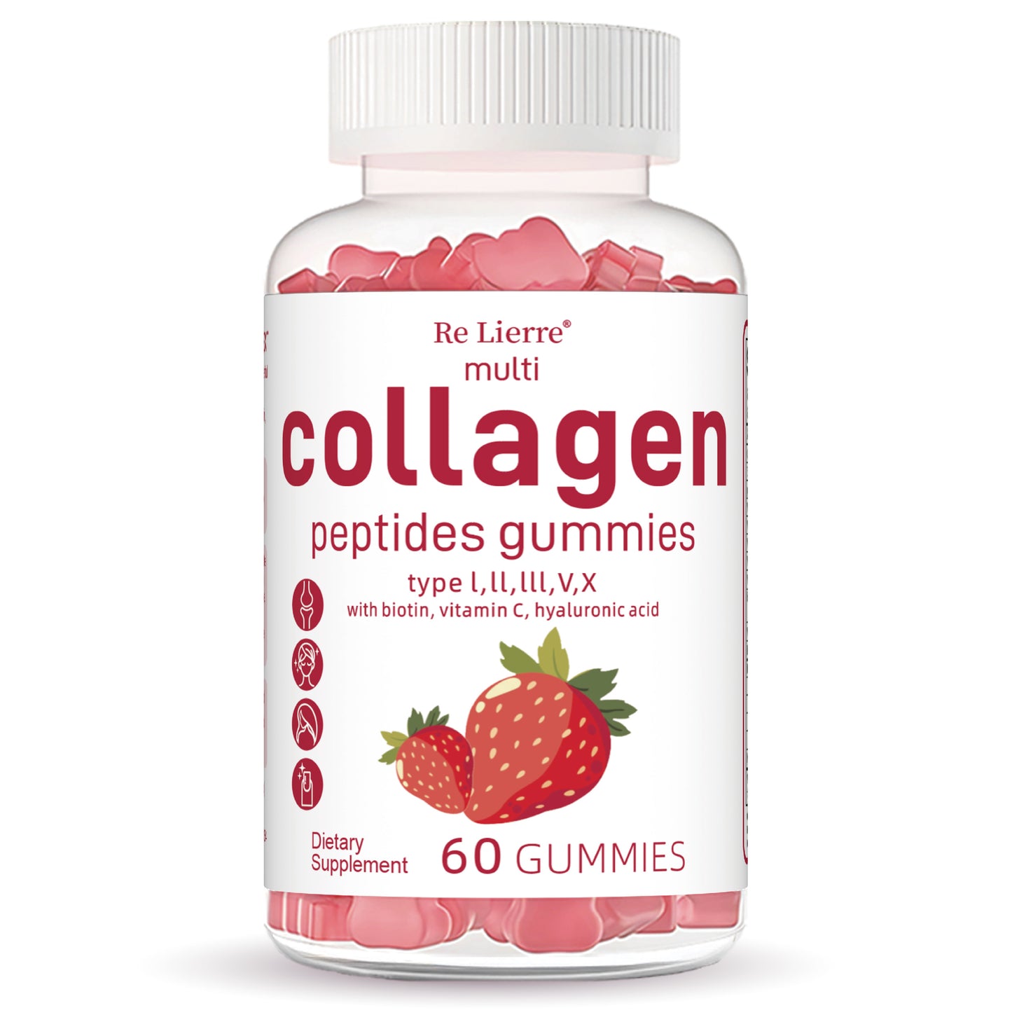 Collagen Peptide Gummies – Skin, Hair & Joint Support | Beauty Supplement – Noor Mart