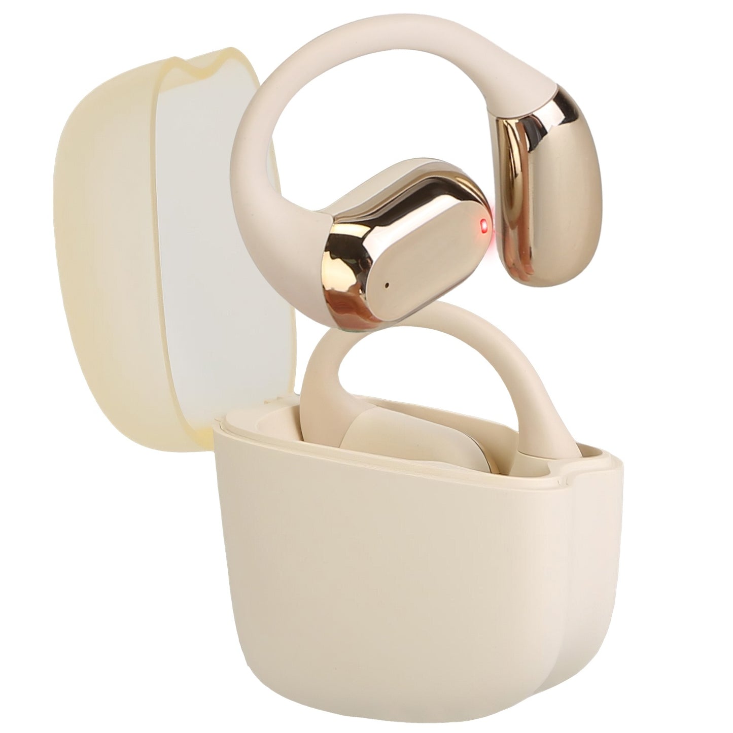 Wireless V5.4 Open Ear Earbuds with Earhook | LED Display Charging Case & Sport Headphones – Noor Mart