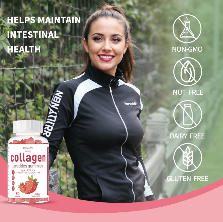 Collagen Peptide Gummies – Skin, Hair & Joint Support | Beauty Supplement – Noor Mart