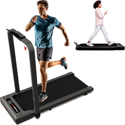 Under Desk Treadmill with Armrests | 2.5HP Foldable Walking Machine for Home & Office – Noor Mart