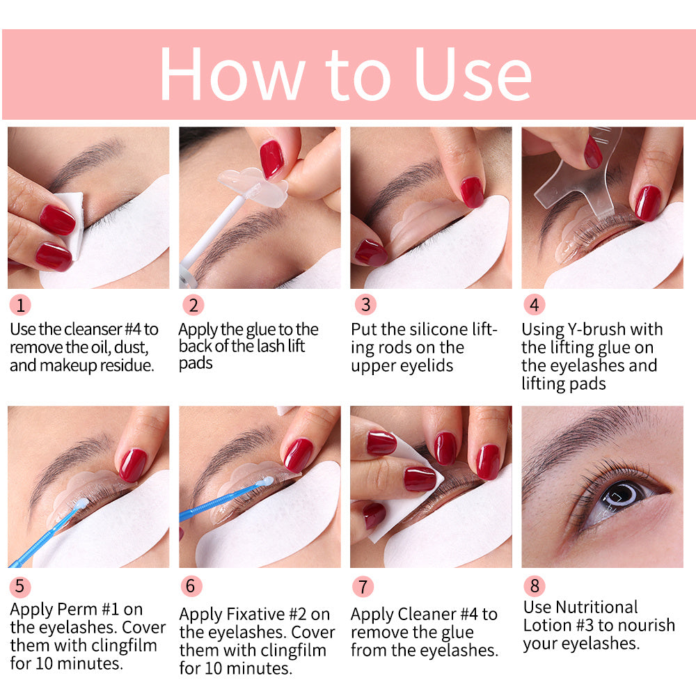 ICONSIGN Lash Lift Kit – Eyelash Lifting & Perming Kit for Long-Lasting Curl – Professional Eye Makeup Tools – Noor Mart
