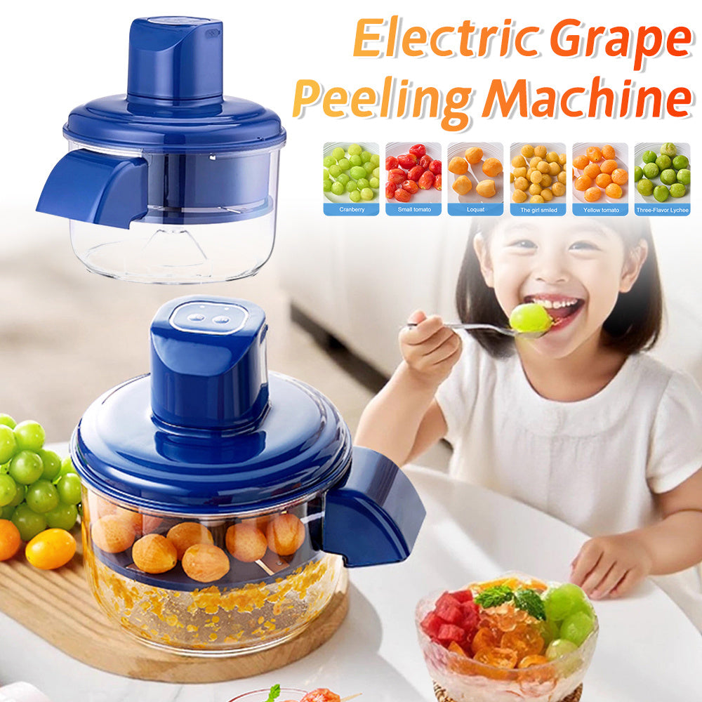 Automatic Electric Grape Peeler Electric Rechargeable Fruit Peeling Machine Hands-Free Skin Remover Home Kitchen Supplies Kitchen Gadgets – Noor Mart