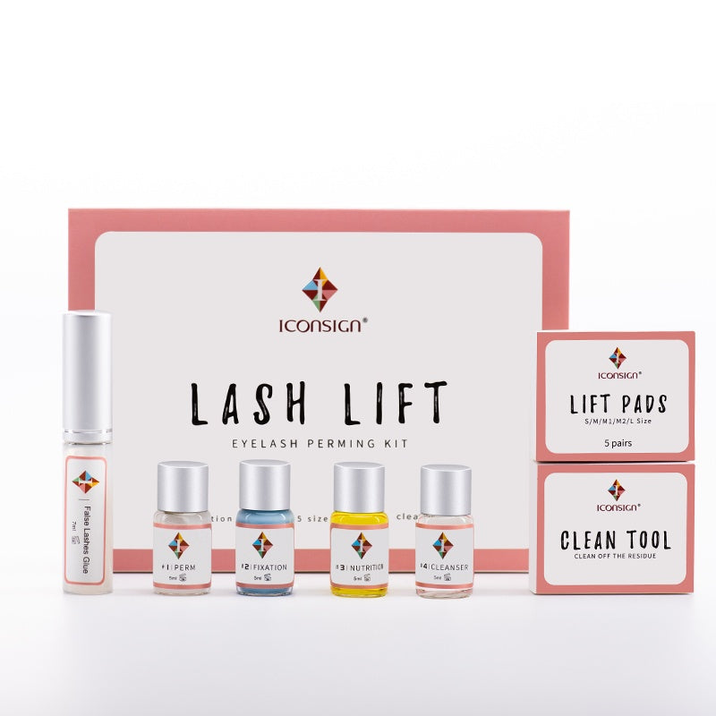 ICONSIGN Lash Lift Kit – Eyelash Lifting & Perming Kit for Long-Lasting Curl – Professional Eye Makeup Tools – Noor Mart