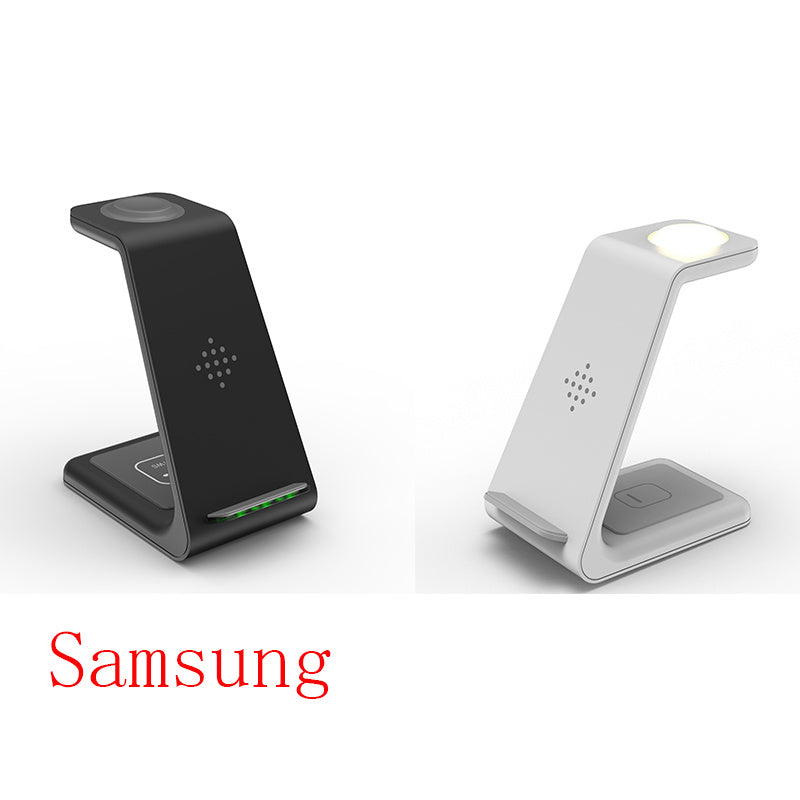 3 in 1 Fast Charging Station | Wireless Charger Stand & Quick Charge Dock – Noor Mart