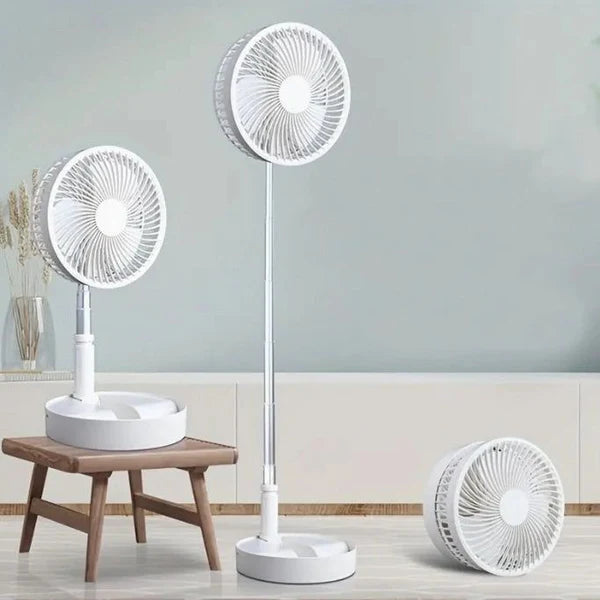 Compact Cooling On-Demand with Our Retractable Fan