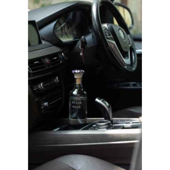 Drink More Glass Water Bottle 750ML – Reusable Clear Bottle with Ceramic Stopper – Eco-Friendly Drinkware – Noor Mart