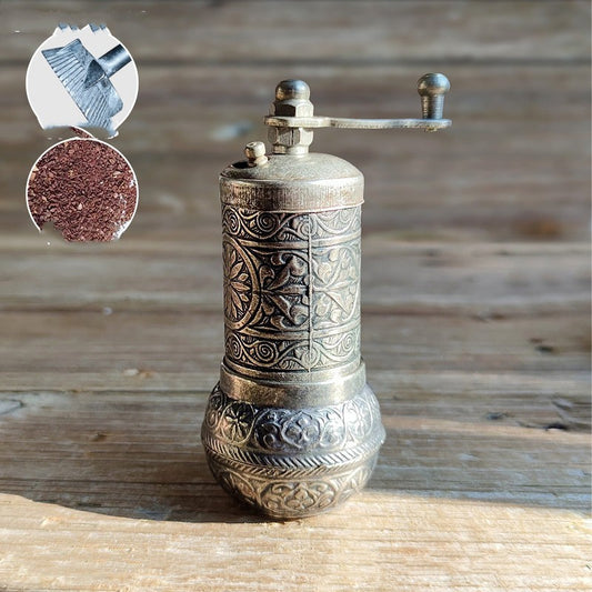 Home Retro Hand-Cranked Small Grinder | Manual Grinder for Coffee Beans & Kitchen Use – Noor Mart