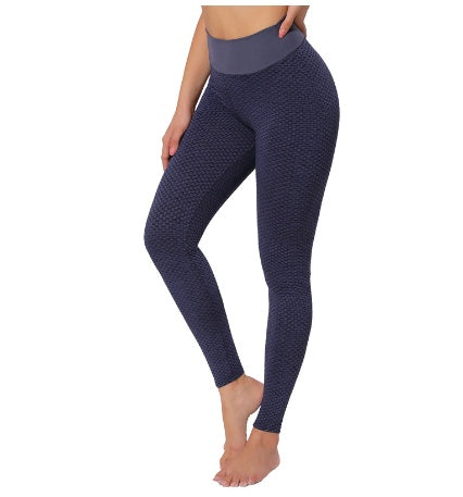 Women’s Plaid Leggings – Seamless High Waist Yoga Pants, Breathable Fitness Gym Leggings – Noor Mart