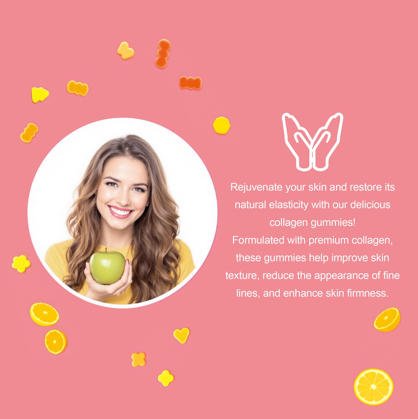 Collagen Peptide Gummies – Skin, Hair & Joint Support | Beauty Supplement – Noor Mart