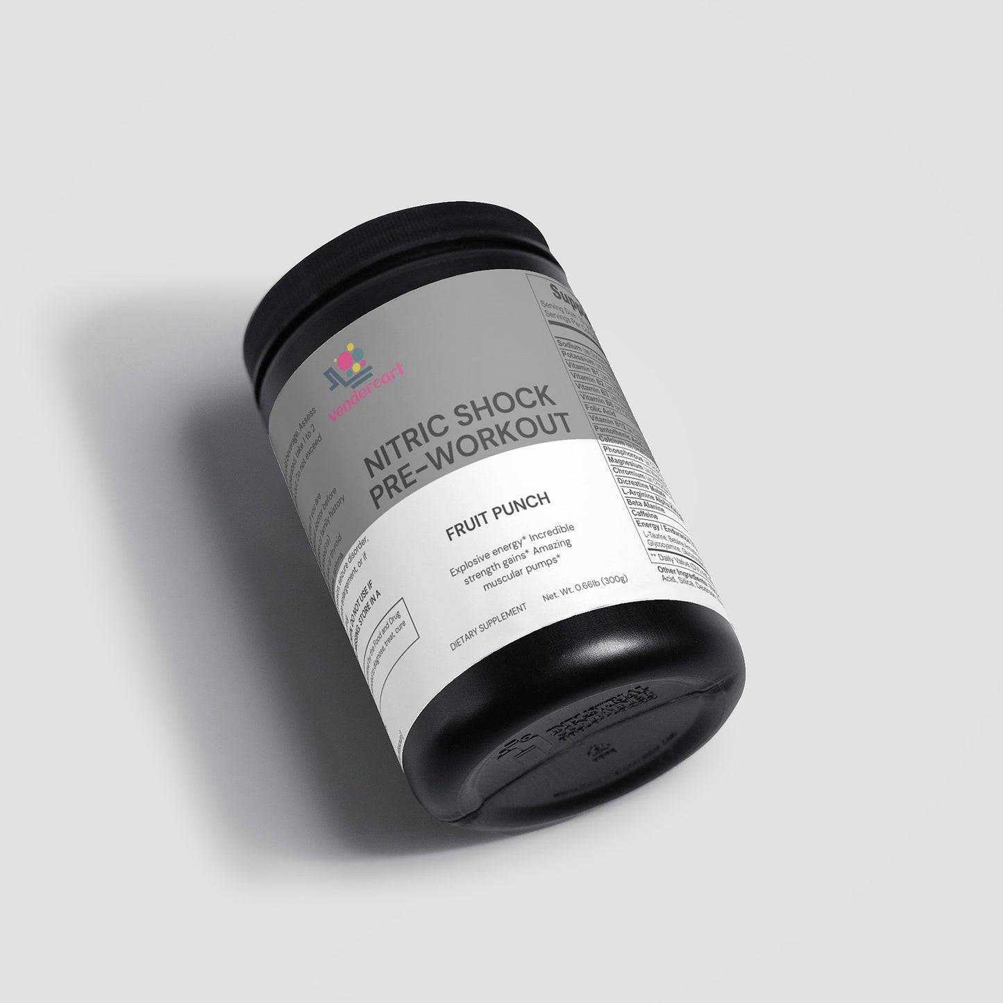 Nitric Shock Pre-Workout Powder | Strength, Energy & Focus Booster – Noor Mart