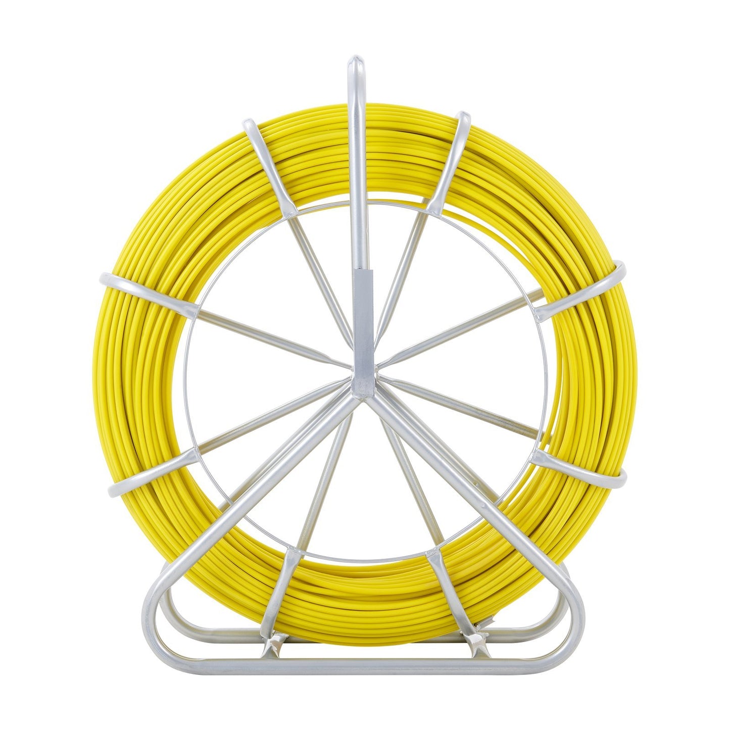 VEVOR Fiberglass Fish Tape | 492 Ft Wire Puller with Steel Reel Stand & 3 Pulling Heads – Noor Mart