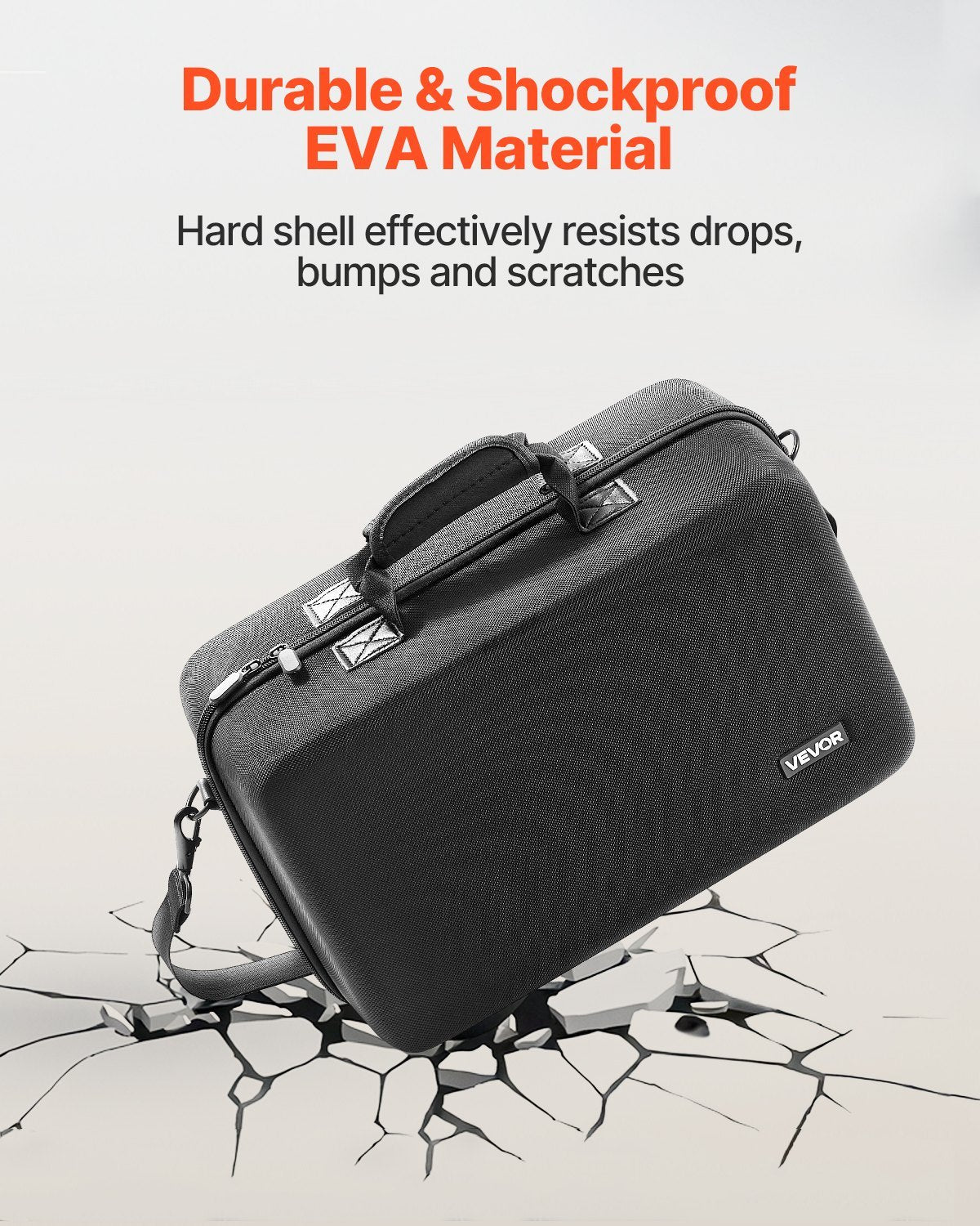 PS5 Carrying Case Travel Bag for PlayStation 5 – Shockproof EVA Hard Shell with Soft Lining – Noor Mart