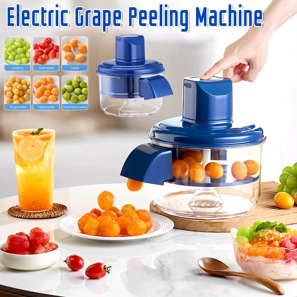 Automatic Electric Grape Peeler Electric Rechargeable Fruit Peeling Machine Hands-Free Skin Remover Home Kitchen Supplies Kitchen Gadgets – Noor Mart