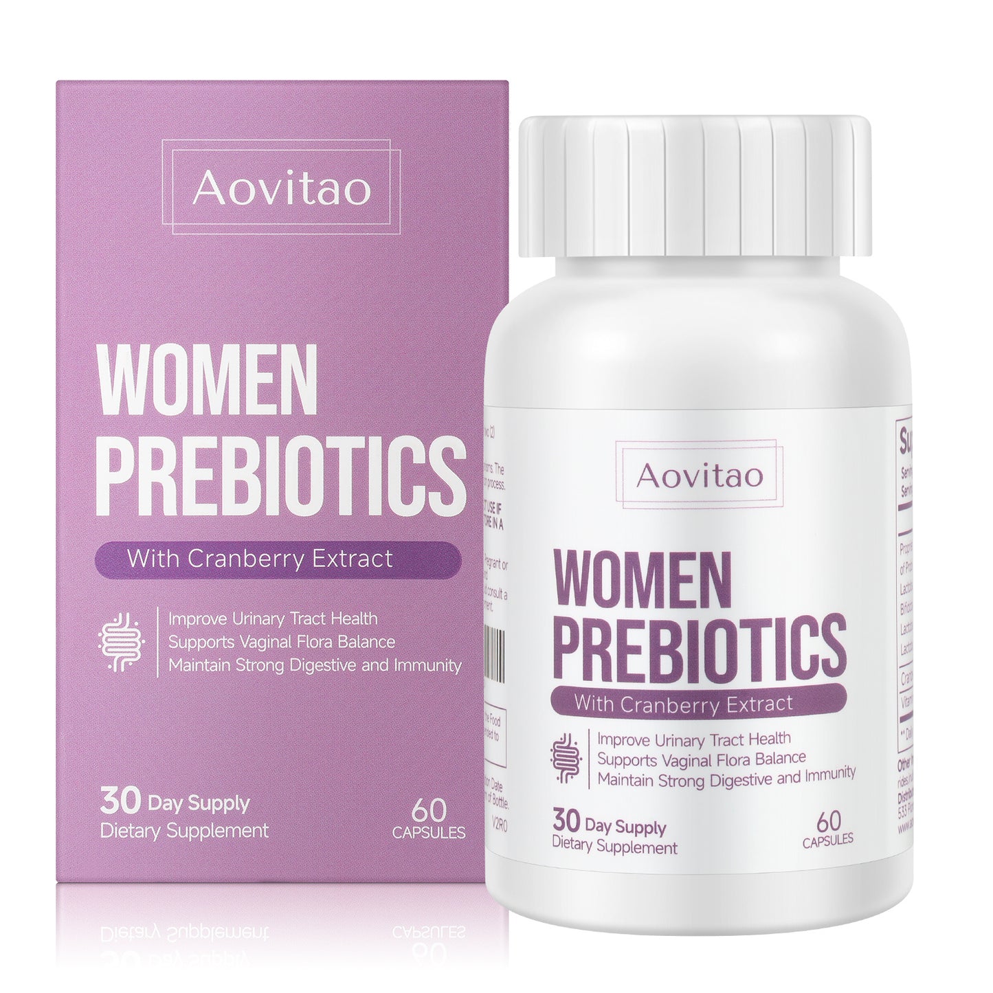 Women’s Vaginal Probiotics – 60 Billion CFU with Prebiotics | pH Balance, Gut & Urinary Tract Support – Noor Mart