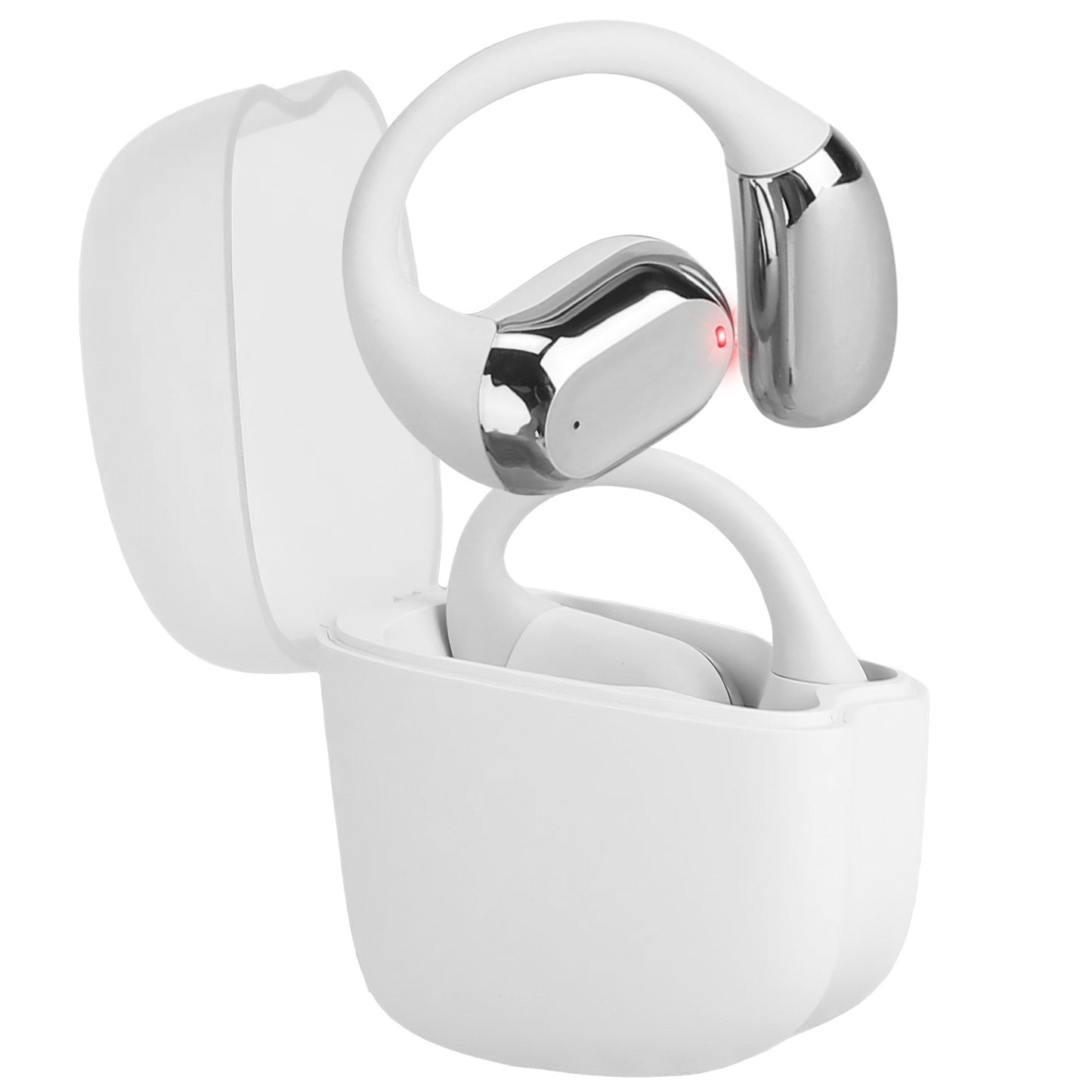 Wireless V5.4 Open Ear Earbuds with Earhook | LED Display Charging Case & Sport Headphones – Noor Mart