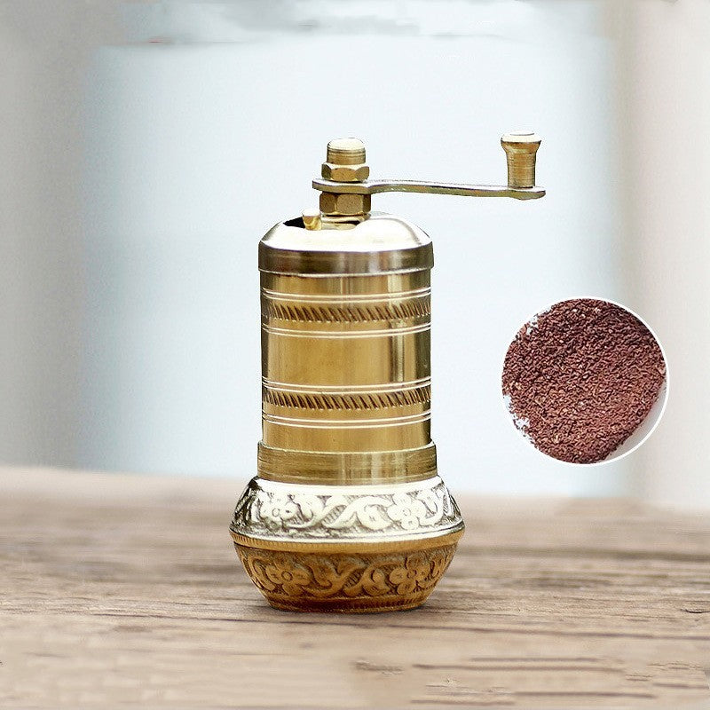 Home Retro Hand-Cranked Small Grinder | Manual Grinder for Coffee Beans & Kitchen Use – Noor Mart