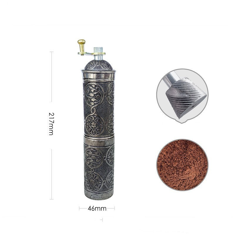 Home Retro Hand-Cranked Small Grinder | Manual Grinder for Coffee Beans & Kitchen Use – Noor Mart