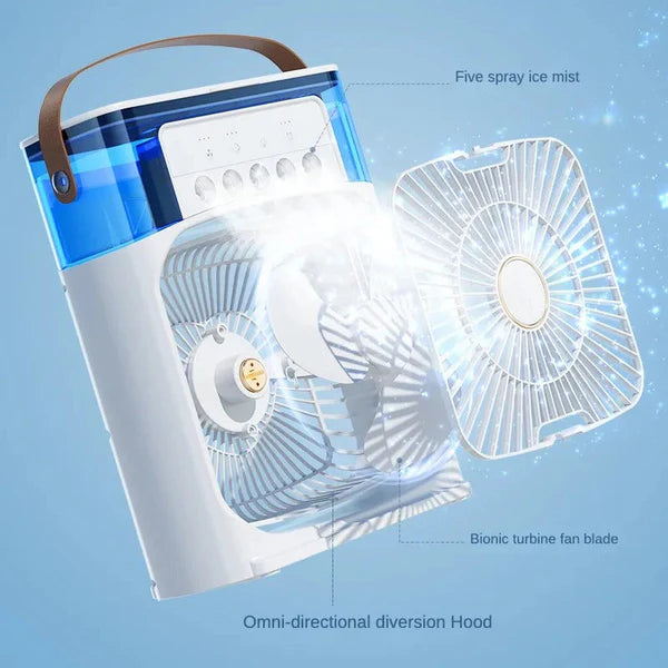 Portable Air Cooler – Mini Desktop & Personal Cooling Device