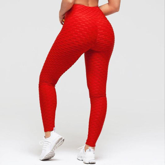 Booty Lifting Anti-Cellulite Scrunch Leggings – High Waist Seamless Yoga Pants Without Pocket – Noor Mart