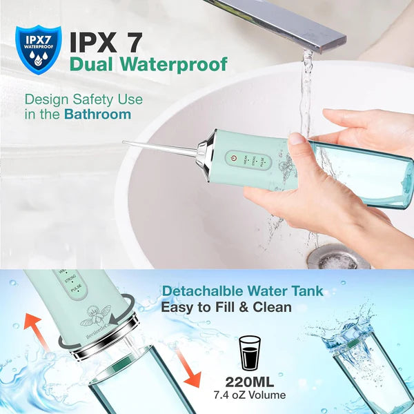 Water Flosser – Portable Dental Oral Irrigator - خيط الاسنان المائي
