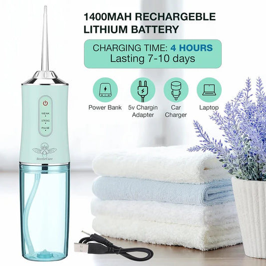 Water Flosser – Portable Dental Oral Irrigator - خيط الاسنان المائي