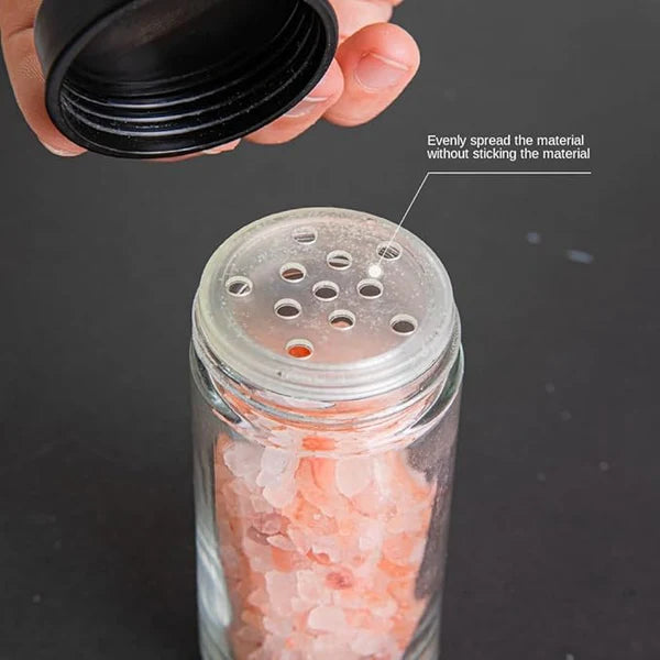 18 Jar Rotating Spice Jar – Kitchen Spice Rack & Organizer Set   طقم بهارات دوار 18 برطمان