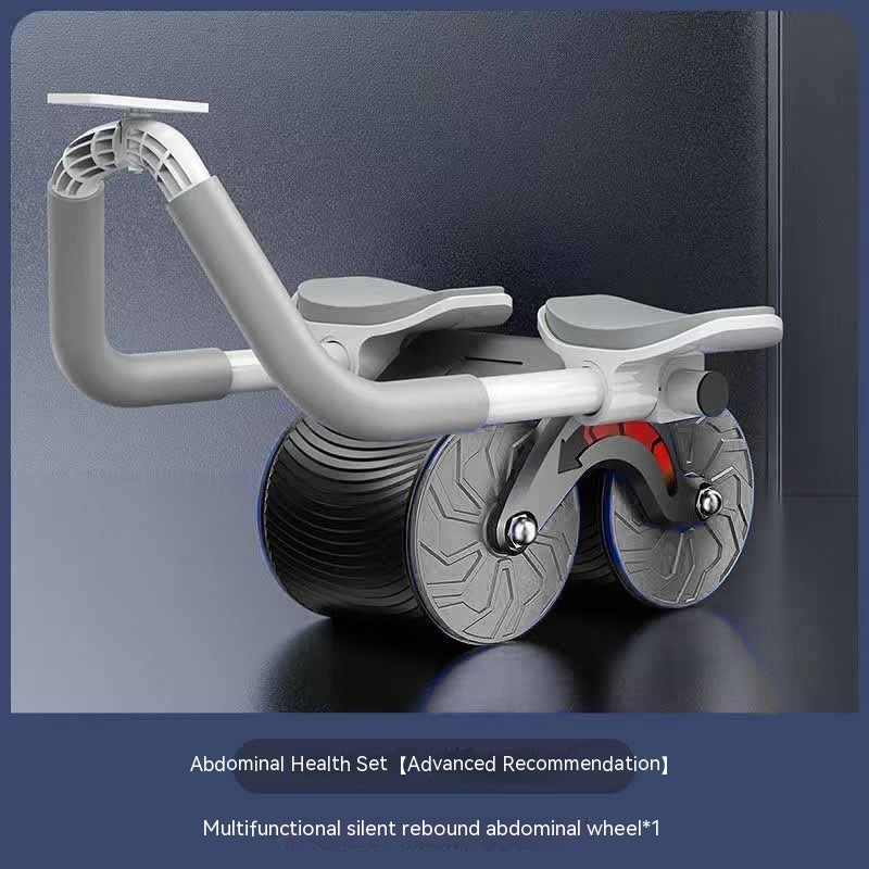Abdominal Wheel with Automatic Rebound | Belly Contracting & Core Rolling Exercise – Noor Mart