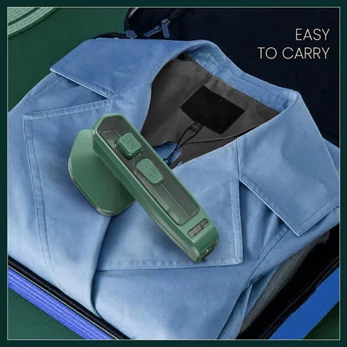 Handheld Portable Steam Iron – Compact Garment Steamer for Home & Travel - مكواة بخار محمولة باليد